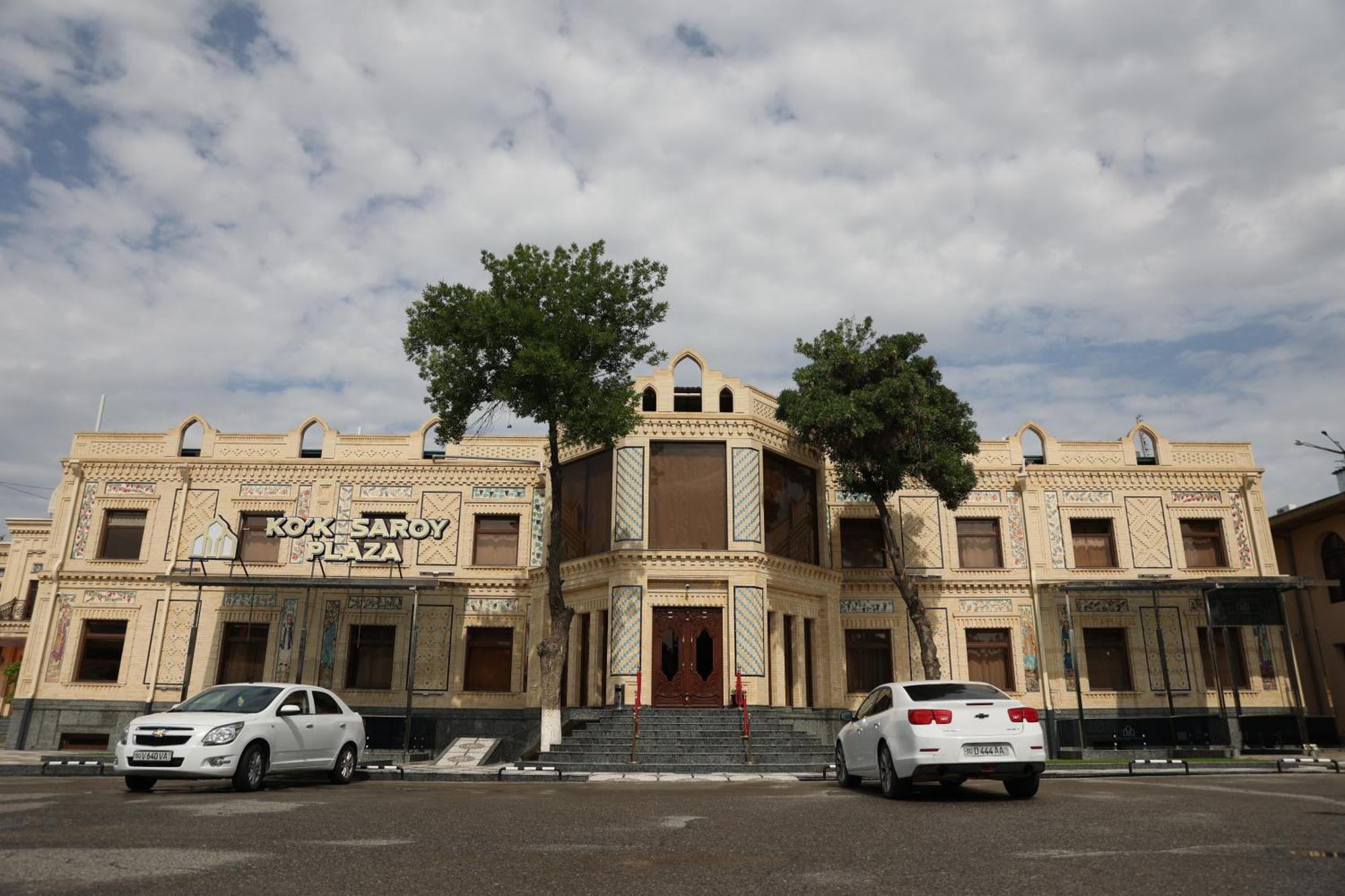 Ko'K Saroy Plaza Hotel Samarcanda Exterior foto